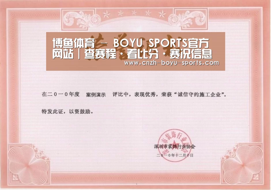 荣誉证书二